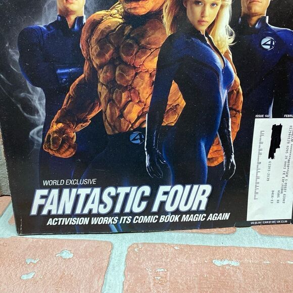February 2005 Game Informer Magazine Issue 142 Fantastic Four Cover - Picture 3 of 6